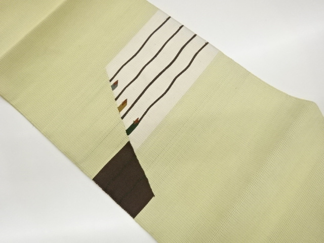 JAPANESE KIMONO / OBI - NAGOYA OBI - ORIGIDASHI - ORIGINAL